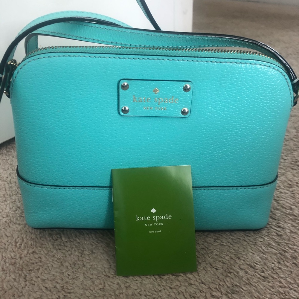 Light blue Kate Spade Cross body